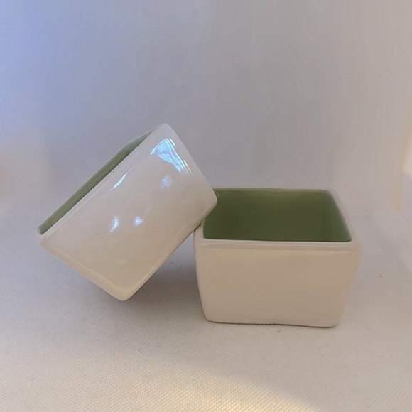 Rae Dunn Artisan Collection Savor and Enjoy Square Bowl Set - NWT - Picture 3 of 4